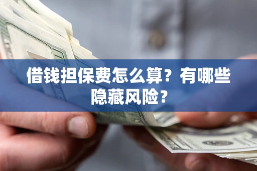 济南借钱担保费怎么算？有哪些隐藏风险？