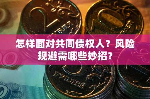 济南怎样面对共同债权人？风险规避需哪些妙招？