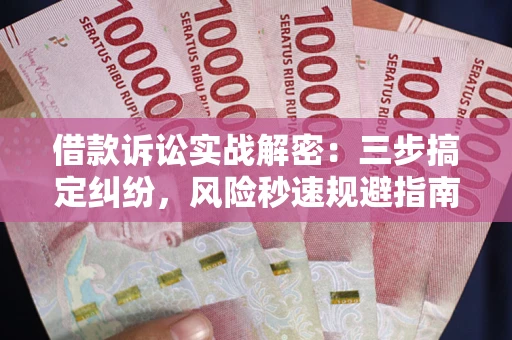 济南借款诉讼实战解密：三步搞定纠纷，风险秒速规避指南