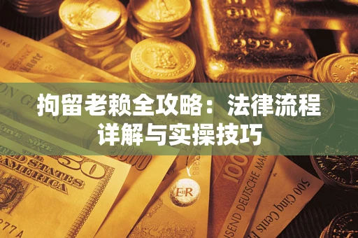 济南拘留老赖全攻略：法律流程详解与实操技巧