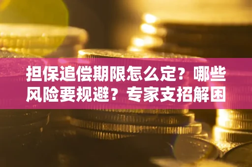 济南担保追偿期限怎么定？哪些风险要规避？专家支招解困！