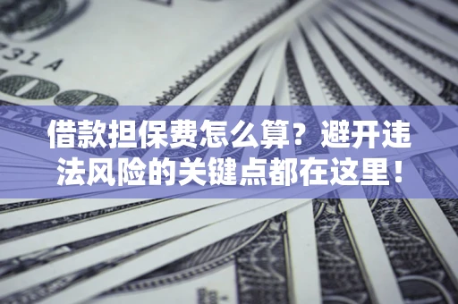 济南借款担保费怎么算？避开违法风险的关键点都在这里！