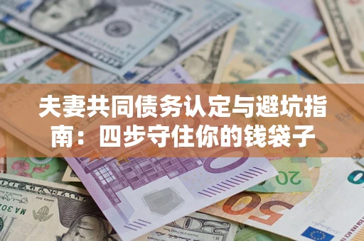 济南夫妻共同债务认定与避坑指南：四步守住你的钱袋子