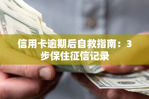 济南信用卡逾期后自救指南：3步保住征信记录