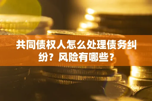 济南共同债权人怎么处理债务纠纷？风险有哪些？