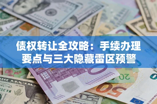 济南债权转让全攻略：手续办理要点与三大隐藏雷区预警
